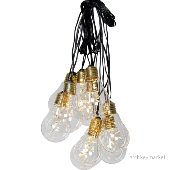 Ljusslinga för eluttag Glow 360 cm Transparent - Bild 2