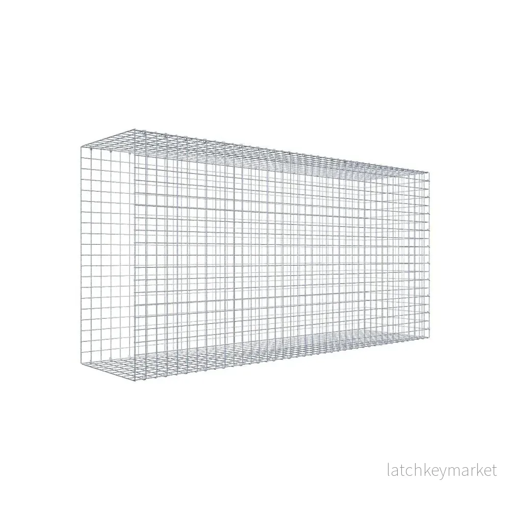 Fästbar gabion typ 2 200 cm x 100 cm x 50 cm (L x H x D), maskstorlek 5 cm x 5 cm, C-ring Fästbar gabion typ 2 200 cm x 100 cm x 50 cm (L x H x D), maskstorlek 5 cm x 5 cm, C-ring