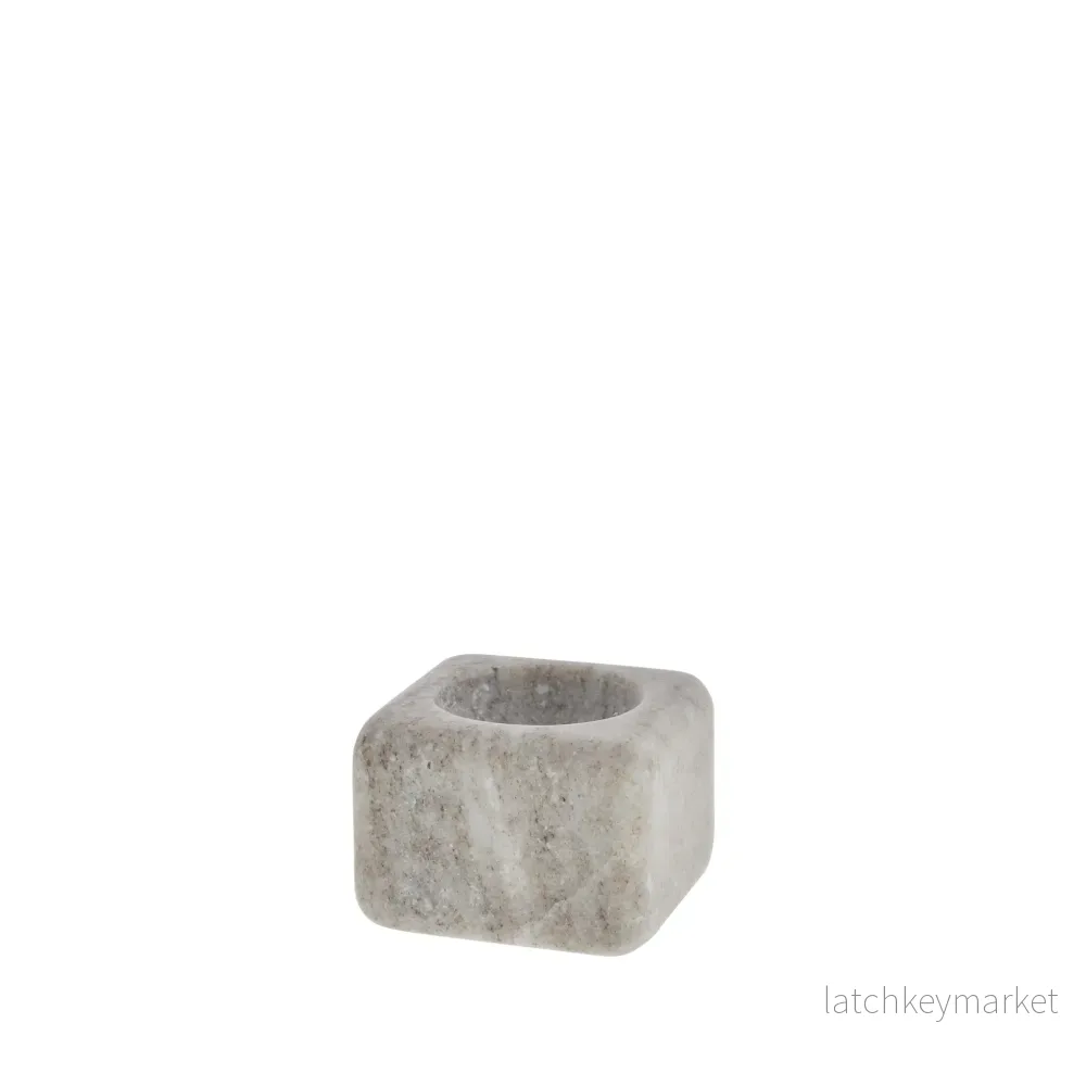 Elina saltkar 7×7 cm. mørk sand Elina saltkar 7×7 cm. mørk sand