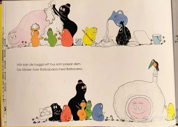 Barbapapas Nya Hus – Bilderbok (Richters / Rabén) - Bild 3