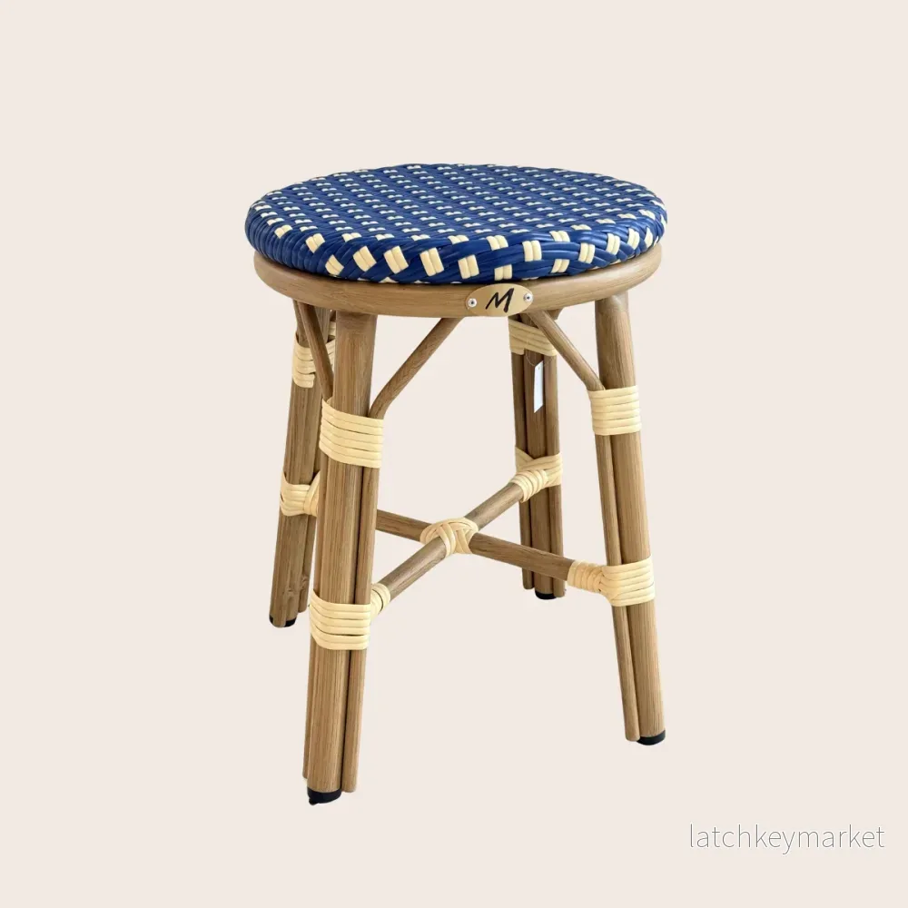 Mon Bistro Stool Blue Mon Bistro Stool Blue