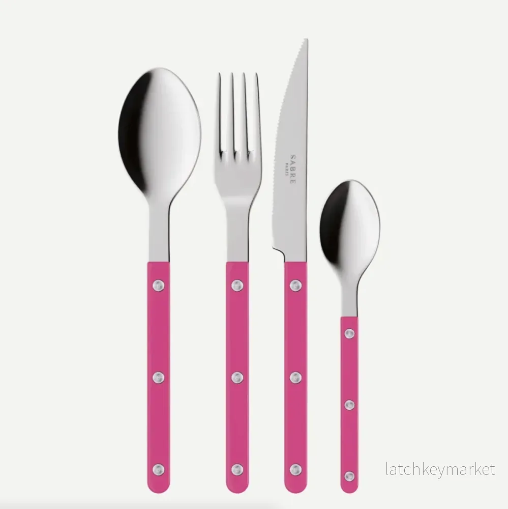 Sabre Paris Cutlery Set 24 pcs Raspberry Pink