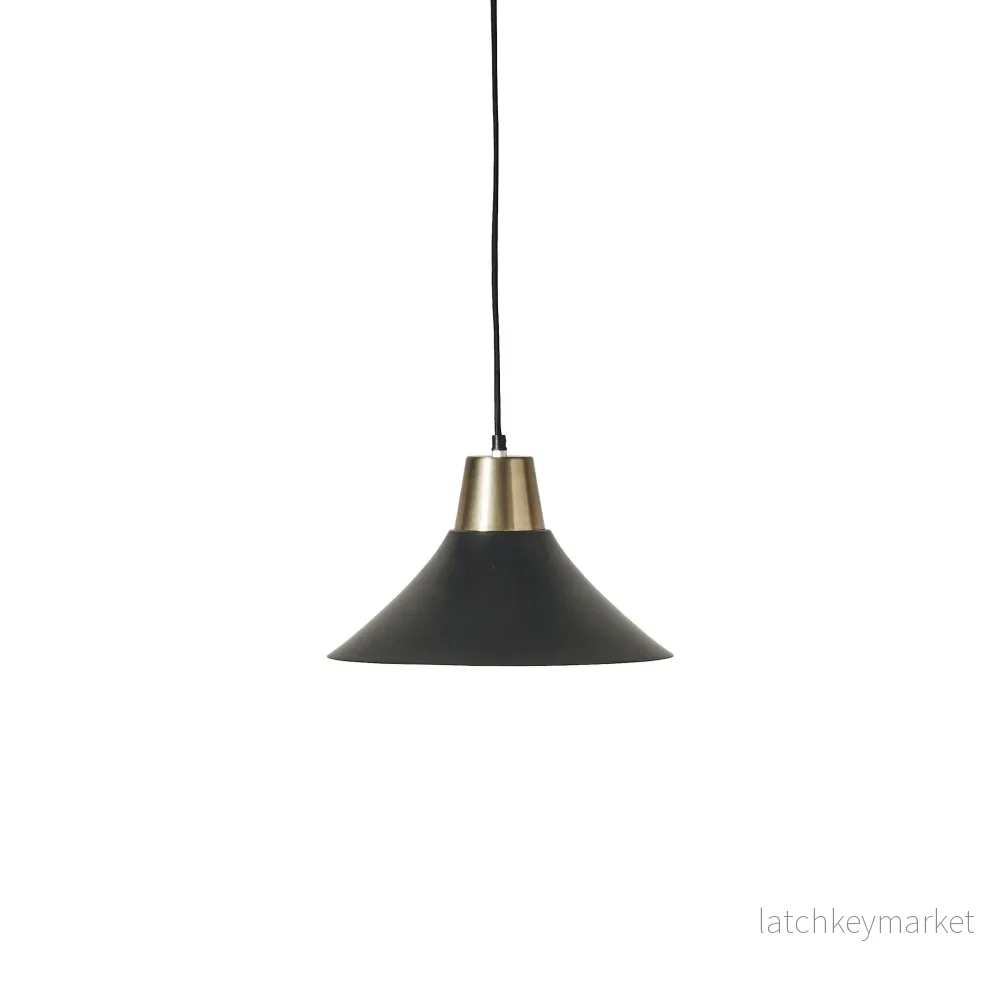 Sofia pendellampa H Ø33 cm. svart