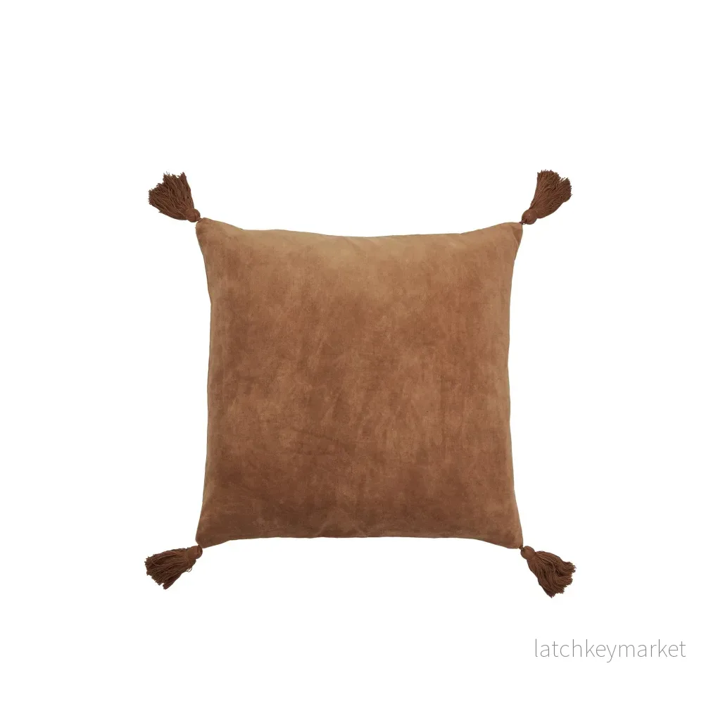 Masilia kudde L50XB50 cm. brun