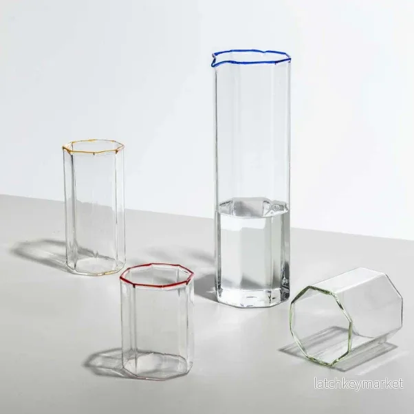 Octave Water Glass Red - Bild 2