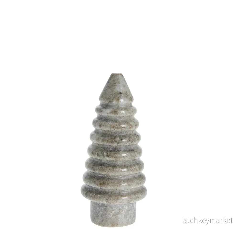Elinne dekoration H13 cm. mørk sand Elinne dekoration H13 cm. mørk sand
