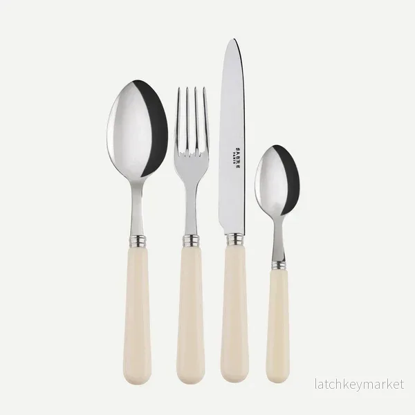 Sabre Paris Cutlery Set 24 pcs Pop Unis Ivory Sabre Paris Cutlery Set 24 pcs Pop Unis Ivory