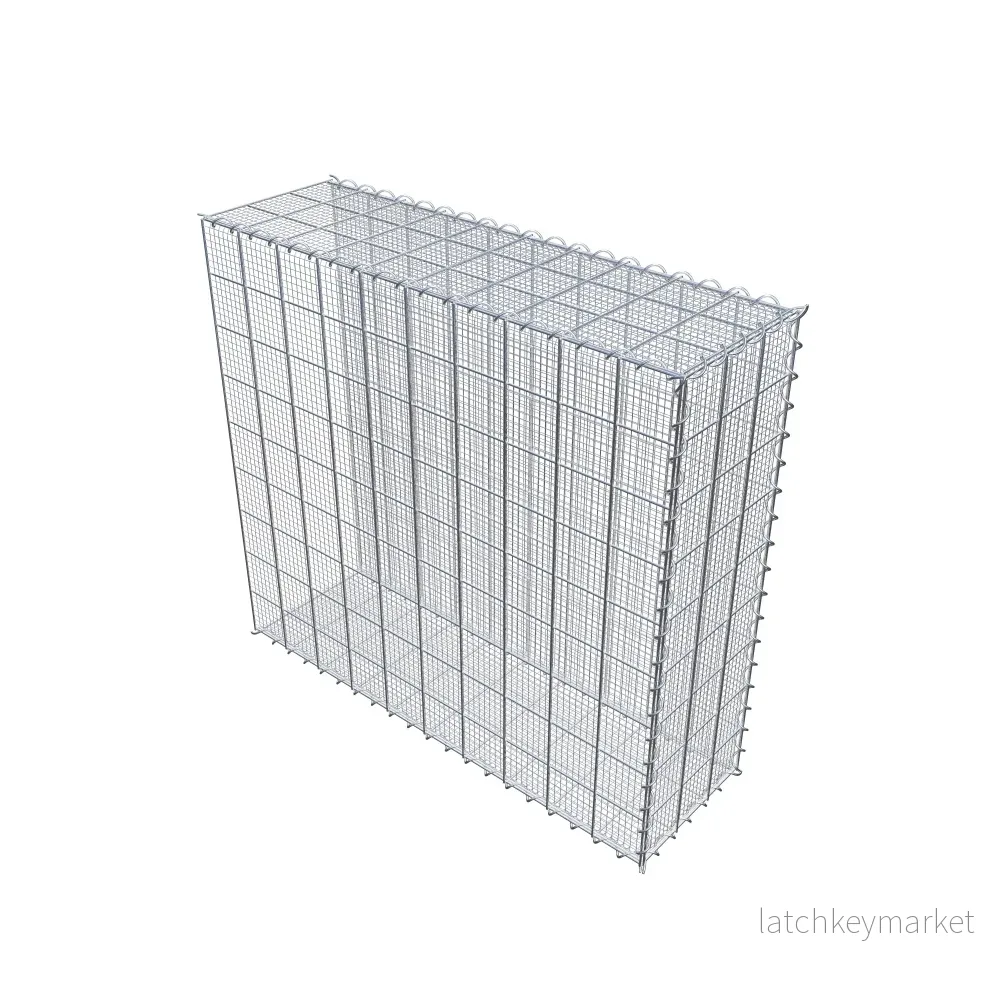 Sandodlingsgabion typ 2 100 cm x 90 cm x 30 cm (L x H x D), maskstorlek 10 cm x 10 cm, spiral - Bild 2