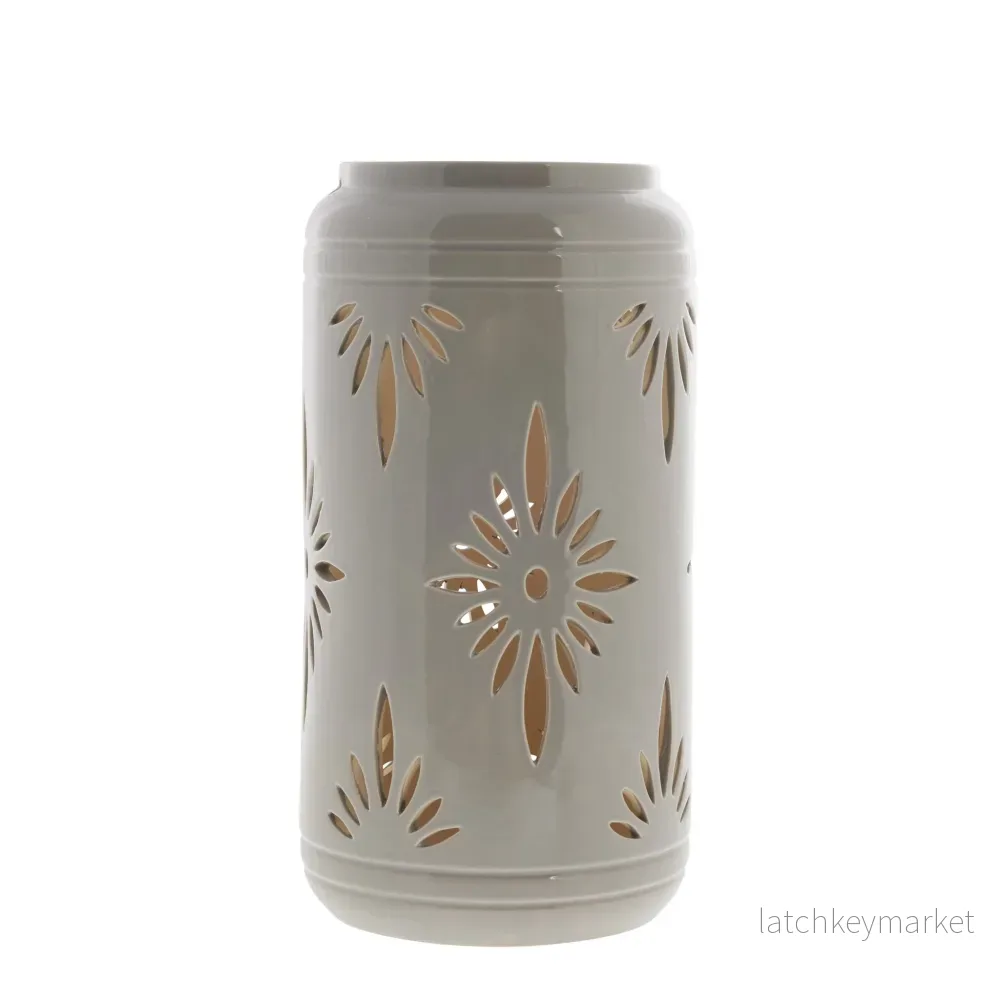 Hilde lykta H39 cm. sand Hilde lykta H39 cm. sand