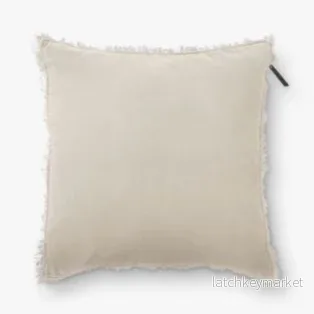 KUDDFODRAL SAMMET & LINNE - Desert Beige 50x50