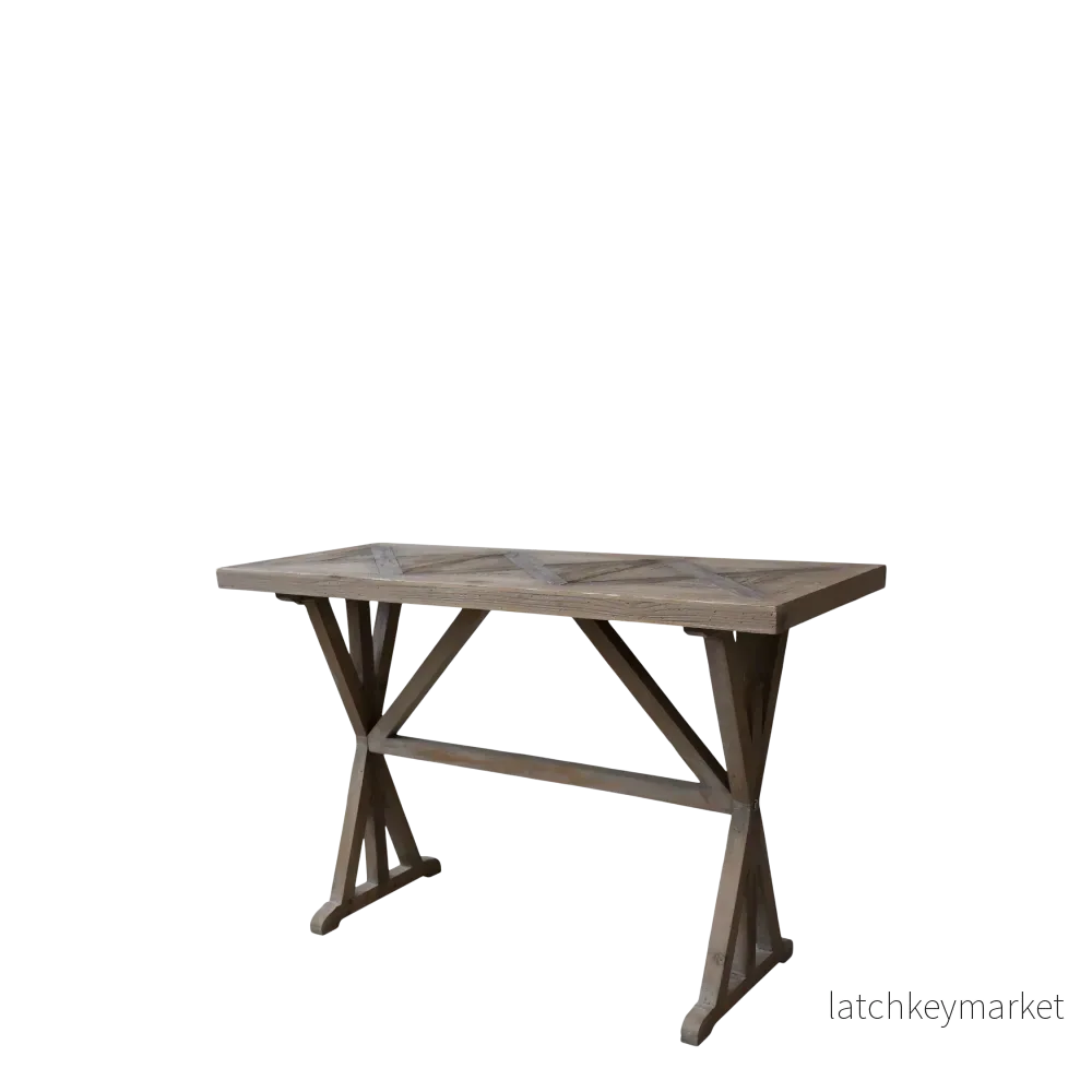 Chic Antique Matbord 117 cm handgjord Återvunnet trä Chic Antique Matbord 117 cm handgjord Återvunnet trä