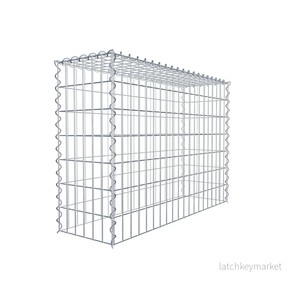 Påväxt gabion typ 3 100 cm x 70 cm x 30 cm (L x H x D), maskstorlek 5 cm x 10 cm, spiral - Bild 3