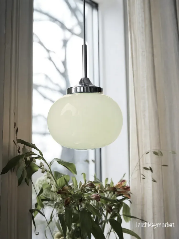Fönsterlampa Elsy Salvia Grön 18 cm