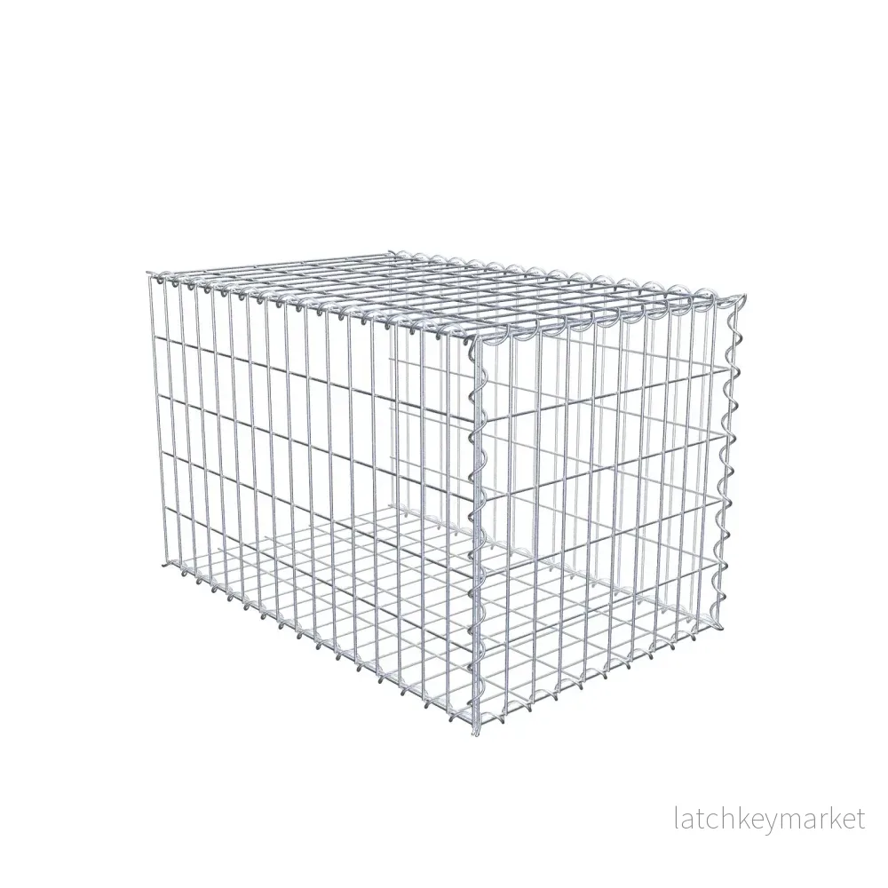 Tilläggsgabion typ 2 80 cm x 50 cm x 50 cm (L x H x D), maskstorlek 5 cm x 10 cm, spiral Tilläggsgabion typ 2 80 cm x 50 cm x 50 cm (L x H x D), maskstorlek 5 cm x 10 cm, spiral