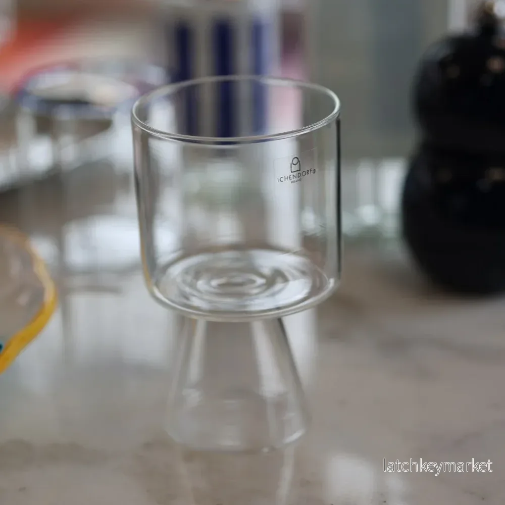 Travasi Clear Square Glass Travasi Clear Square Glass