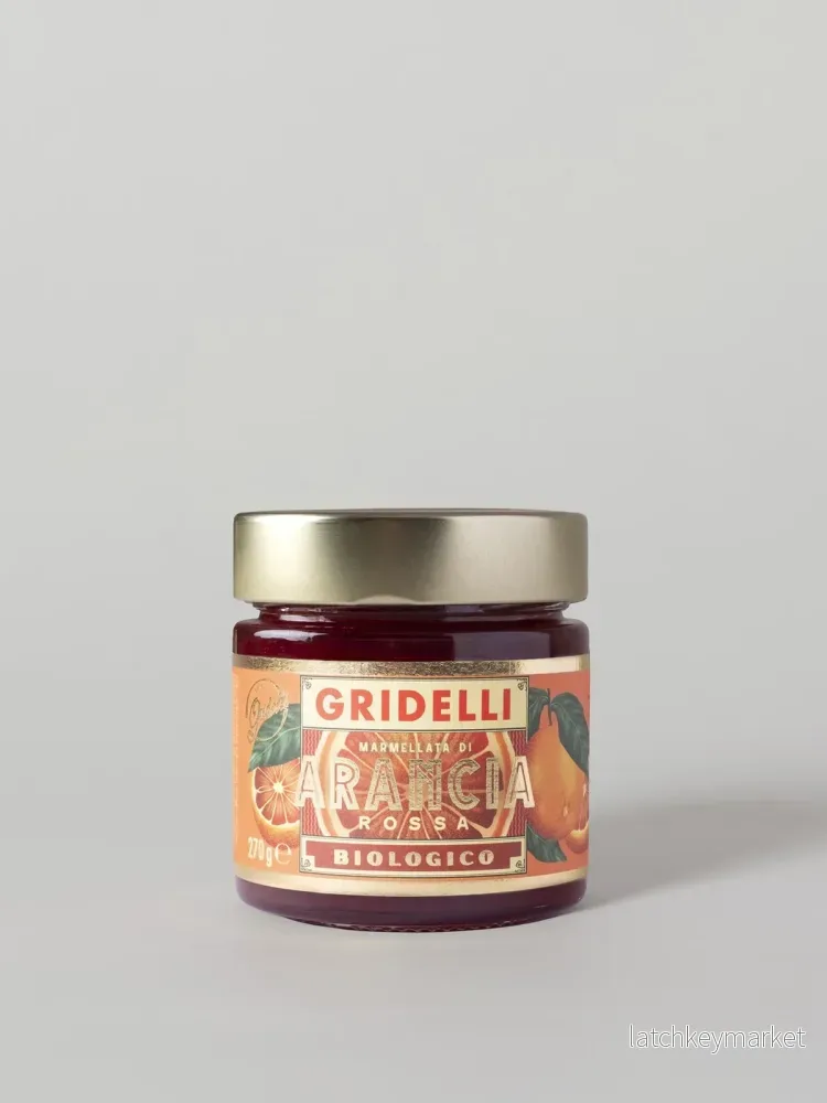 Gridelli Marmellata Di Arancia Rossa, EKO, 270g