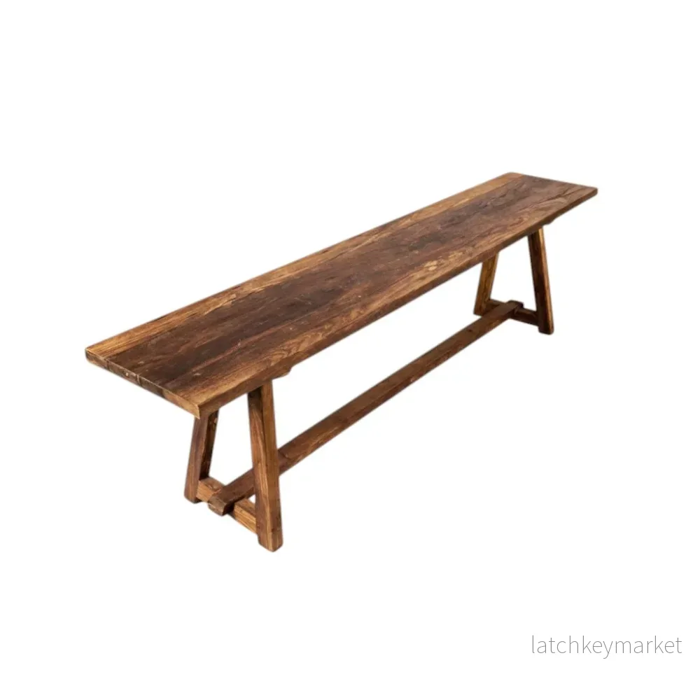 Träbänk vintage teak Ingrid Träbänk vintage teak Ingrid