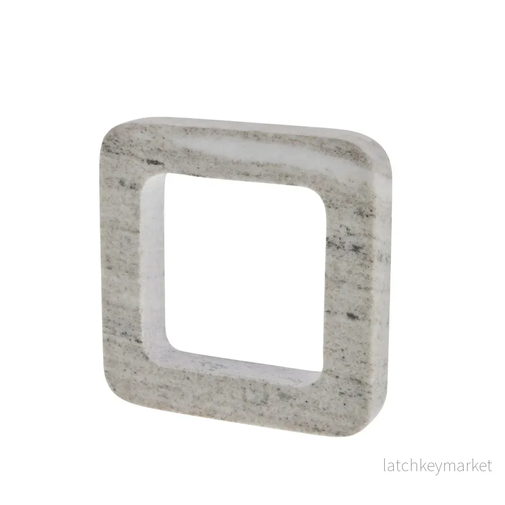 Elina grytunderlägg 15x15 cm. mørk sand - Bild 3