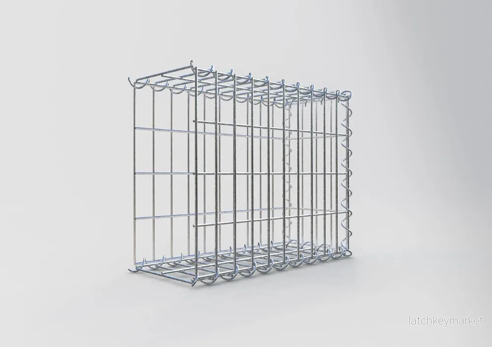 Påväxt gabion typ 2 50 cm x 40 cm x 20 cm (L x H x D), maskstorlek 5 cm x 10 cm, spiral - Bild 2
