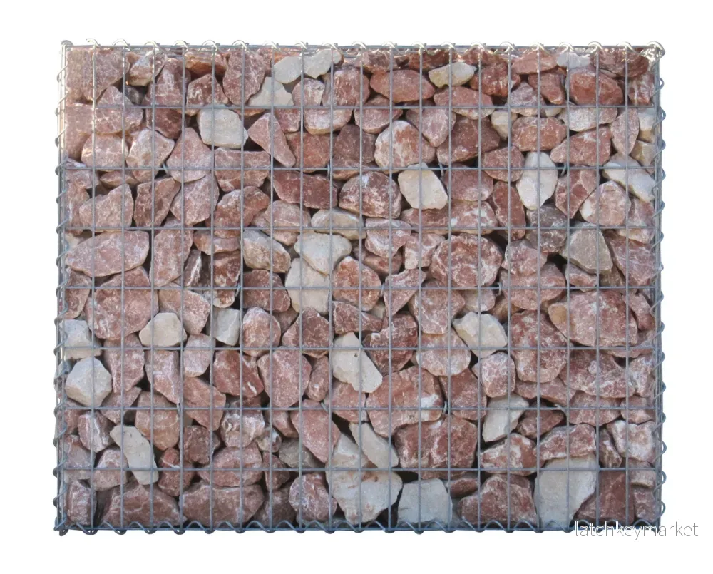 Sats med 2 gabioner 100 cm x 80 cm x 30 cm (L x H x D), maskstorlek 5 x 10 cm, spiral - Bild 3