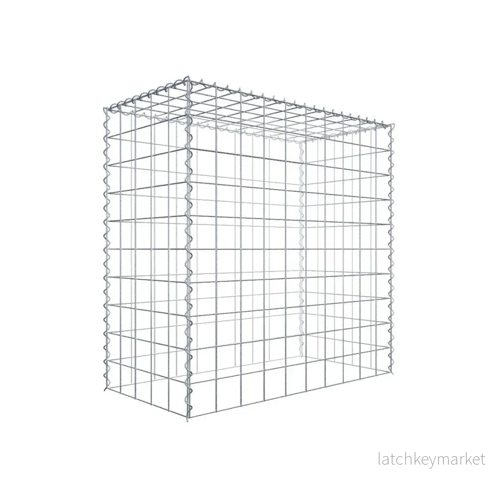 Extra gabion typ 3 100 cm x 100 cm x 50 cm (L x H x D), maskstorlek 10 cm x 10 cm, spiral Extra gabion typ 3 100 cm x 100 cm x 50 cm (L x H x D), maskstorlek 10 cm x 10 cm, spiral