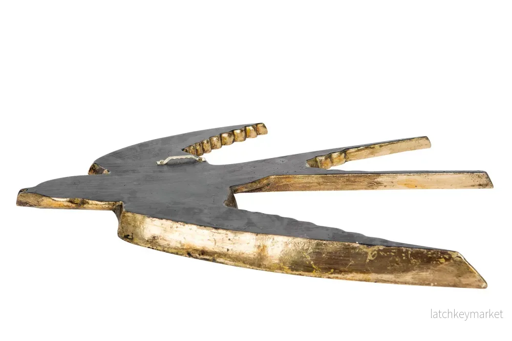 Väggspegel Svala 39 cm - antikguld HH - Bild 3