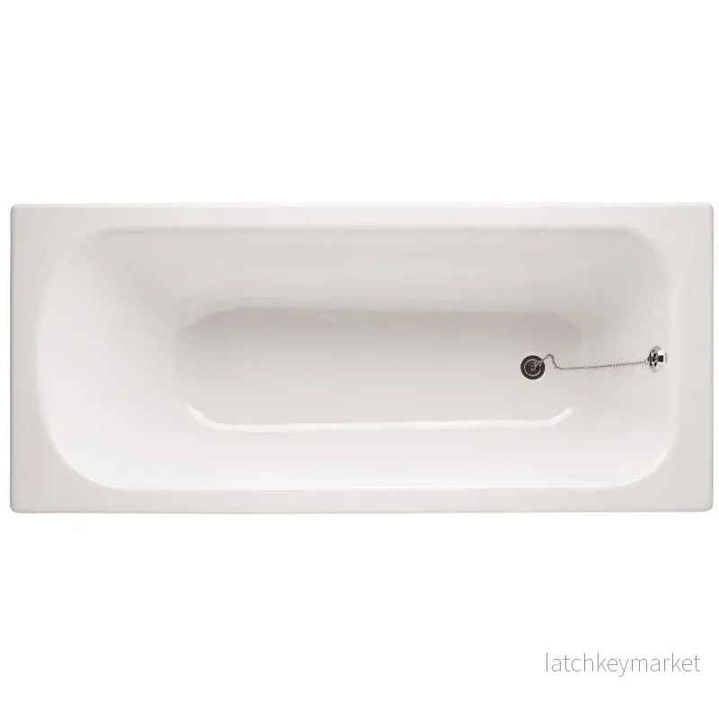 Inbyggnadsbadkar Classic gjutjärn 180 cm