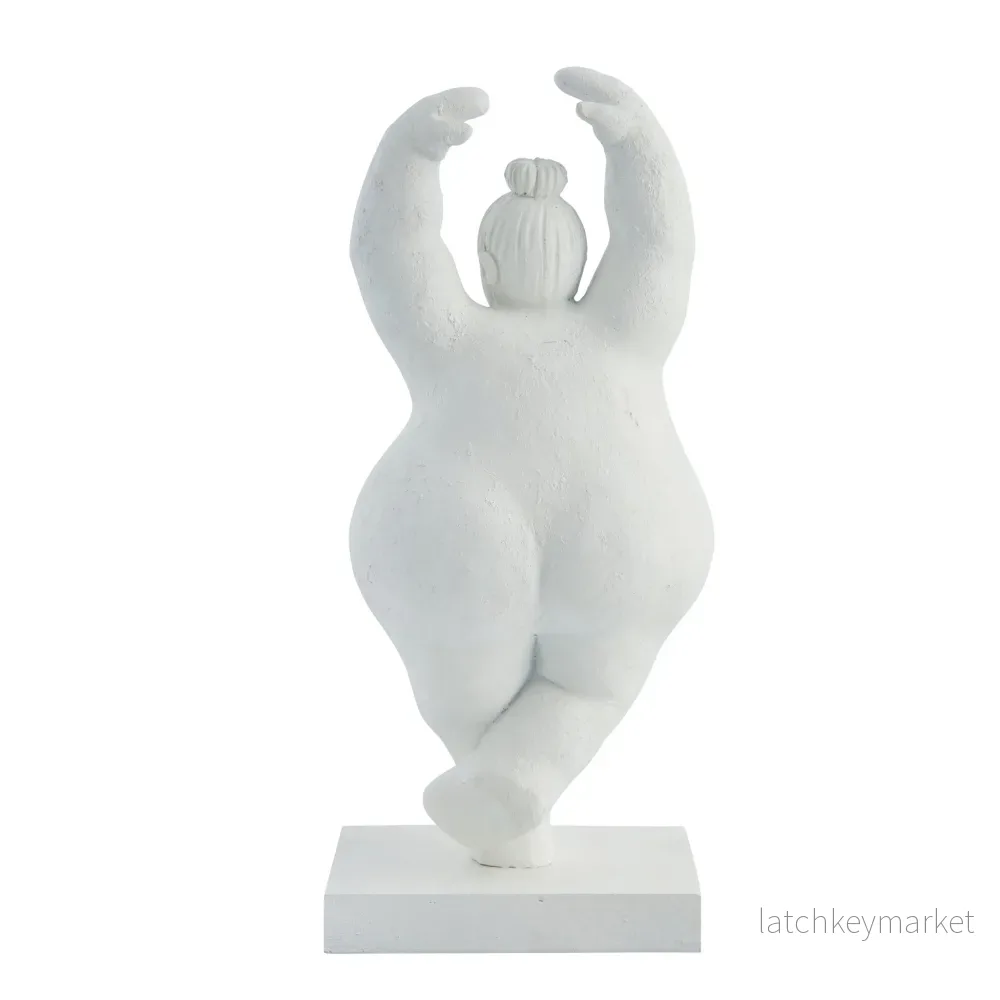 Serafina kvinnogestalt H28 cm. vit - Bild 2