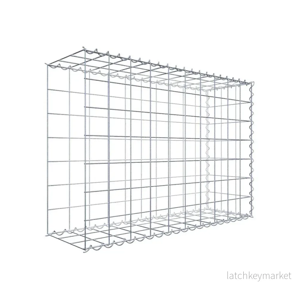 Påväxt gabion typ 2 100 cm x 70 cm x 30 cm (L x H x D), maskstorlek 10 cm x 10 cm, spiral Påväxt gabion typ 2 100 cm x 70 cm x 30 cm (L x H x D), maskstorlek 10 cm x 10 cm, spiral