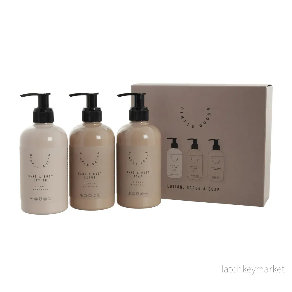 Giftbox – Soap, Scrub and Lotion Giftbox – Soap, Scrub and Lotion