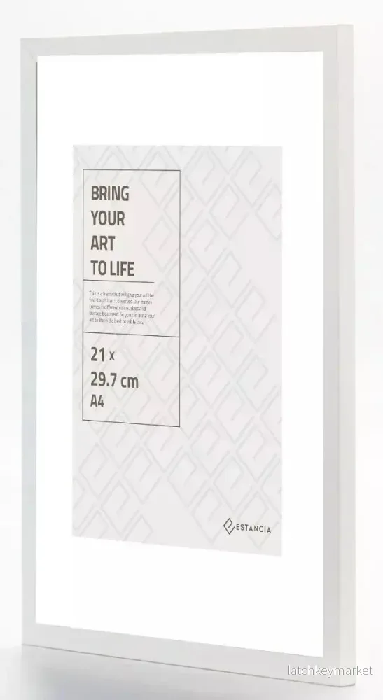 GALANT VIT med plexiglas 30x40 - Bild 2