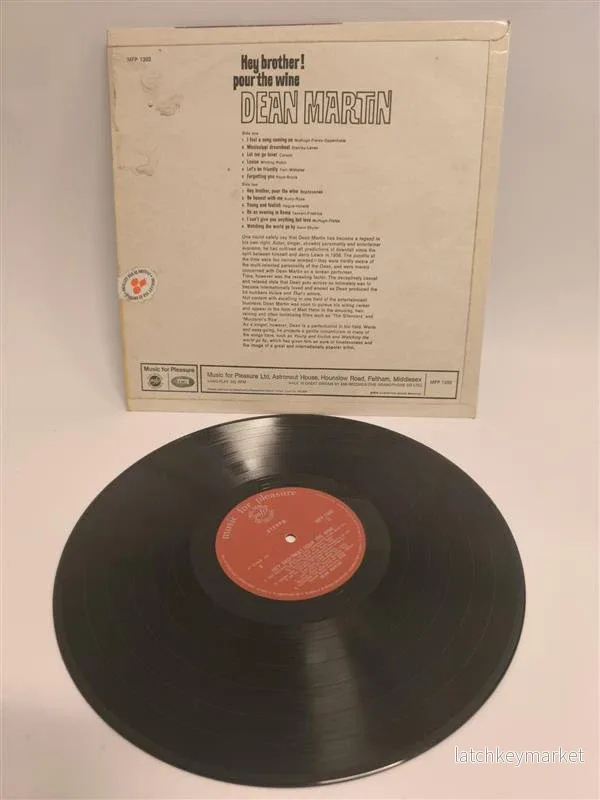 Dean Martin – Hey Brother! Pour The Wine (LP, Vinyl) 1964 Outlet - Bild 2