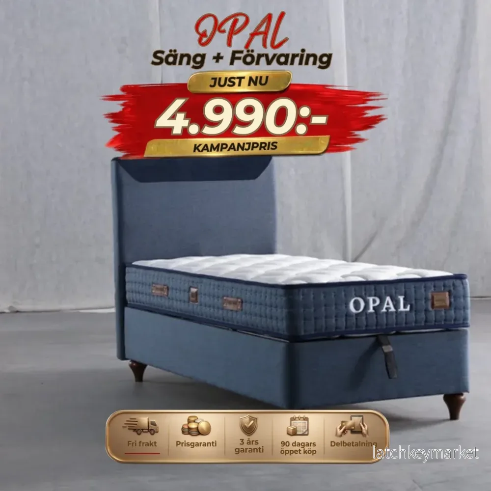 Opal Säng-Huvudgavel-Förvaring Opal Säng-Huvudgavel-Förvaring