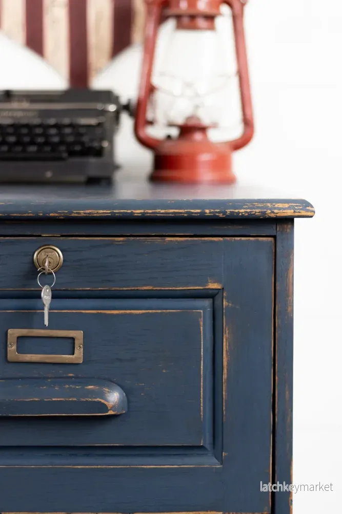 Milk paint Liberty Blue- Homestead House - Bild 3