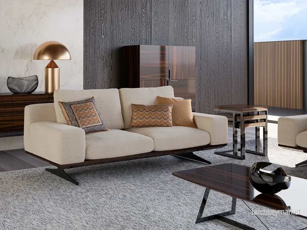 Elegant 2-Sits Soffa