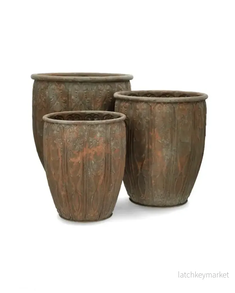 Blomkruka Utomhus Lenore Corena Ø24/29/36 cm 3-pack