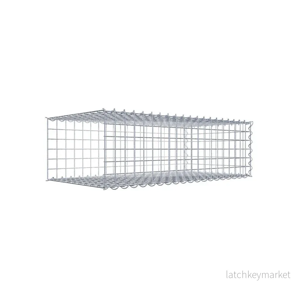 Extra gabion typ 2 100 cm x 30 cm x 50 cm (L x H x D), maskstorlek 5 cm x 5 cm, spiral Extra gabion typ 2 100 cm x 30 cm x 50 cm (L x H x D), maskstorlek 5 cm x 5 cm, spiral