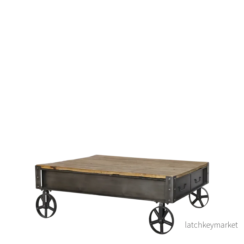 Chic Antique Bord Soffbord Factory H22/L122/B81 cm