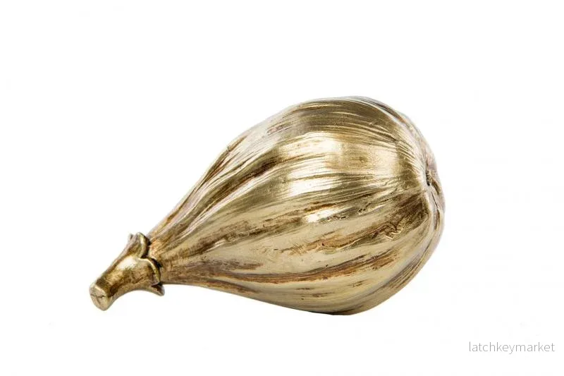 Dekoration Fikon Guld Poly 10cm 4-pack REA Dekoration Fikon Guld Poly 10cm 4-pack REA