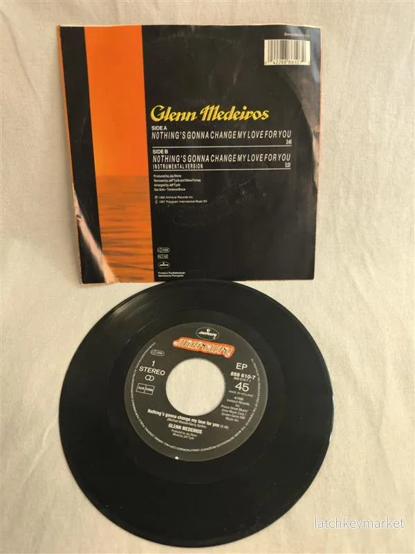 Glenn Medeiros – Nothing’s Gonna Change My Love for You (7” EP, 19871988) - Bild 3