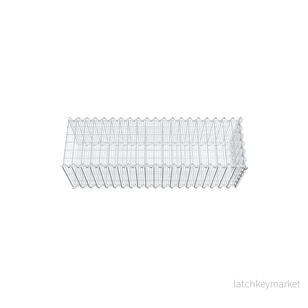 Sandodlingsgabion typ 2 100 cm x 30 cm x 30 cm (L x H x D), maskstorlek 5 cm x 10 cm, spiral - Bild 3