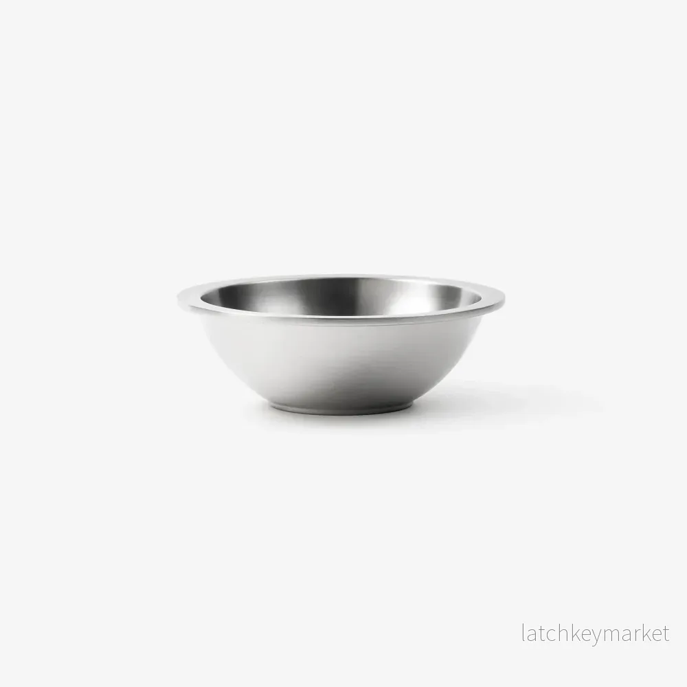 Service Projects Steel Bowl 02 Brushed Service Projects Steel Bowl 02 Brushed
