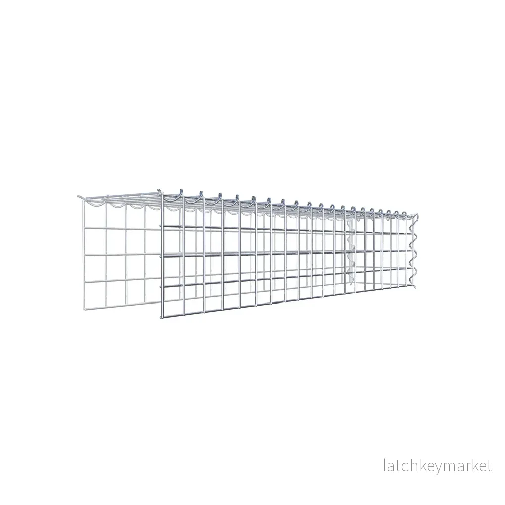 Extra gabion typ 4 100 cm x 20 cm x 20 cm (L x H x D), maskstorlek 5 cm x 5 cm, spiral - Bild 3