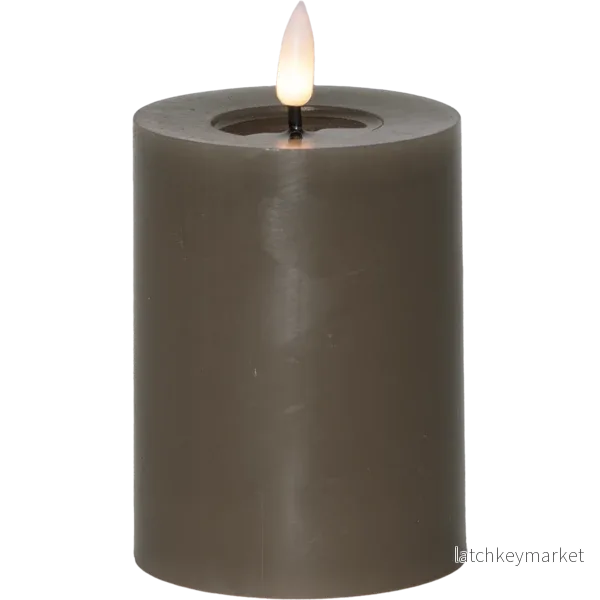Stearinlys LED Blokklys Flamme Flow Muldvarp 12,5 cm - Bild 2