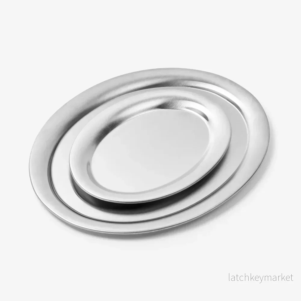 Stainless Steel Trays 2-p - Bild 2