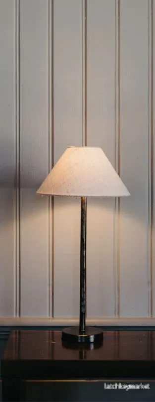 Bordslampskärm Daisy D29 linne grov off-white - Bild 2