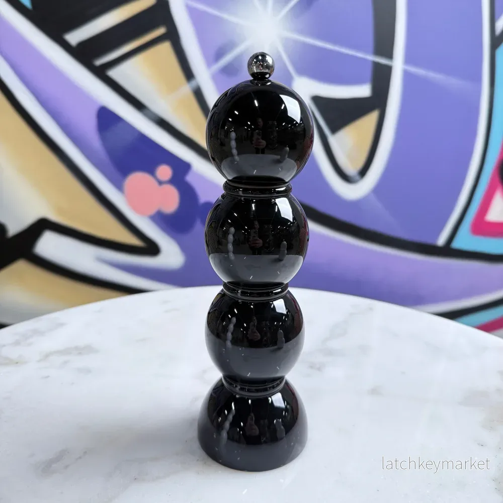 Bobbin Salt & Pepper Mill Black - Bild 2