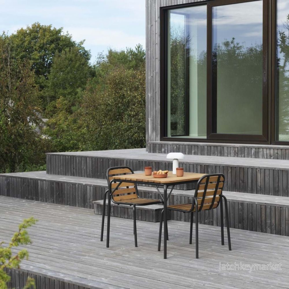 Vig Table 90x90 cm Robinia - Bild 3