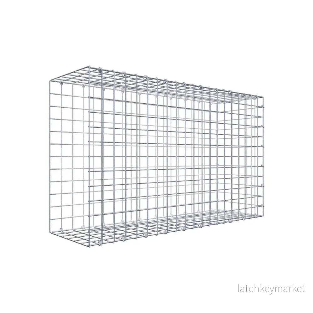 Extra gabion typ 2 100 cm x 60 cm x 30 cm (L x H x D), maskstorlek 5 cm x 5 cm, C-ring Extra gabion typ 2 100 cm x 60 cm x 30 cm (L x H x D), maskstorlek 5 cm x 5 cm, C-ring