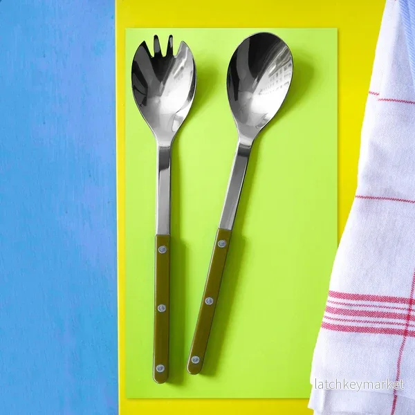 Sabre Paris Salad Cutlery Set Fern Green - Bild 2